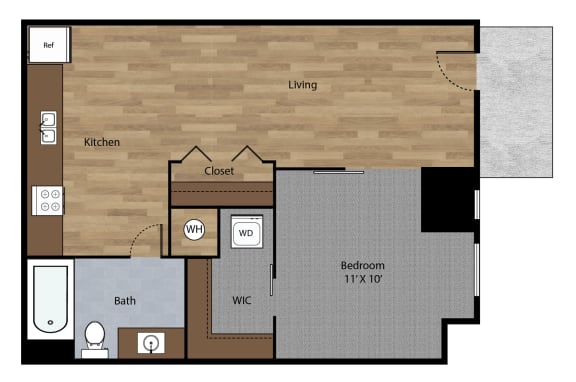 The Gallagher Floor Plan 2D - The Corvina