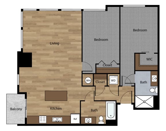 The Joslyn 2D Floor Plan - The Corvina