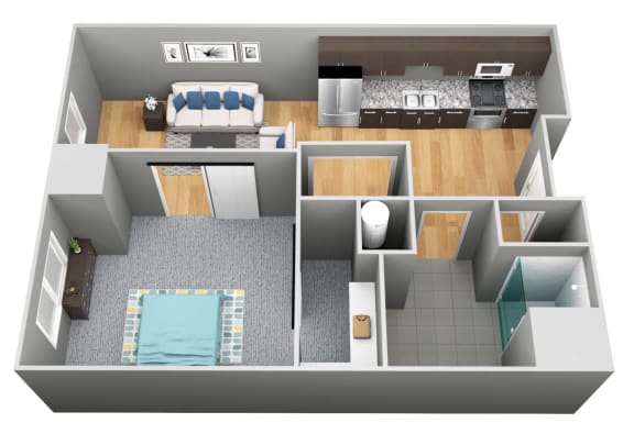 The Kimball Floor Plan 3D - The Corvina