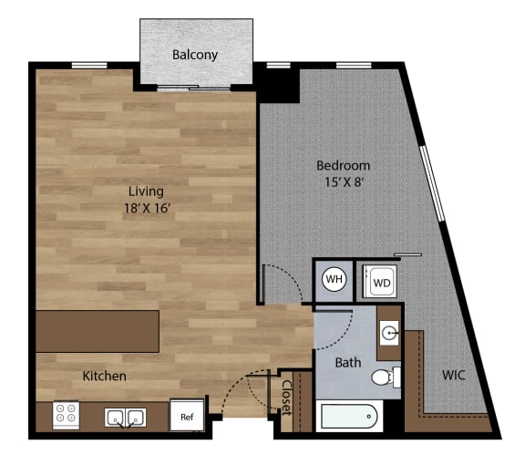 The Olson 2D Floor Plan - The Corvina