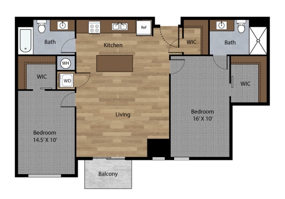The Sanford 2D Floor Plan - The Corvina