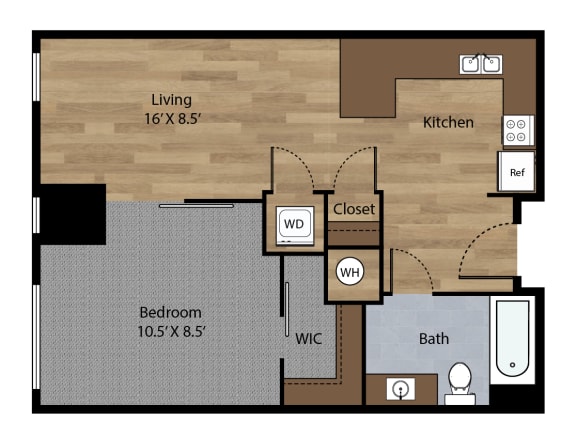 The Weber Floor Plan 2D - The Corvina