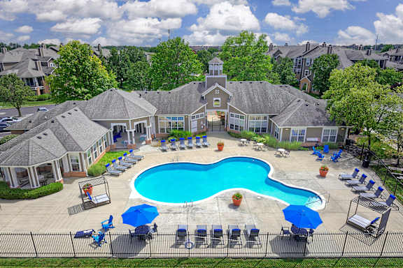 One of two saltwater pools - Lantern Woods Apartments
