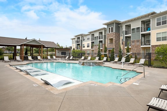The Haven at Shoal Creek resort-style pool
