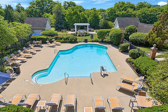 Resort-style swimming pool - Avenel at Montgomery Square