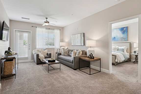 Soaring 9-foot ceilings - First and Main Apartments