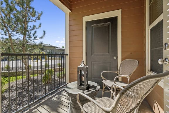 Balconies and patios - Acadia at Cornerstar Apartments