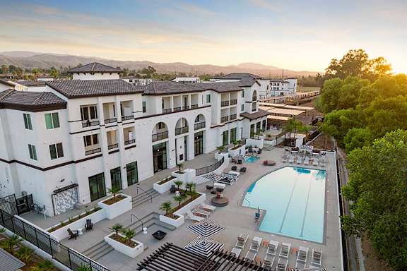Resort-style swimming pool and spa - The Venue at Orange