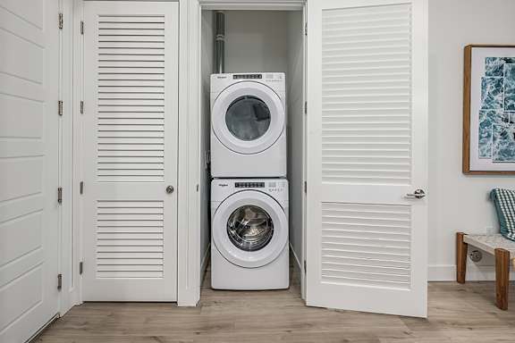 In-home front-load washer/dryers - The Remy Apartments