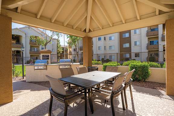 BBQ areas located throughout the community - Sonterra Apartments at Paradise Valley