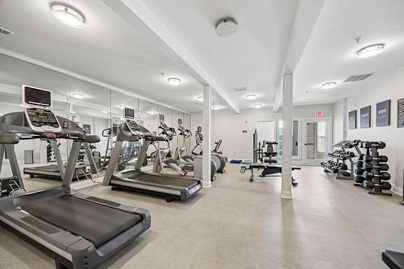 State-of-the-art fitness center - Avenel at Montgomery Square
