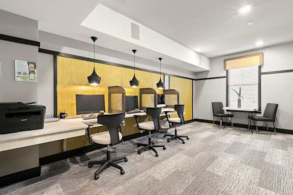 Resident business center - Bonterra Parc