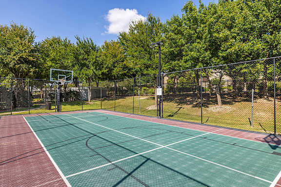 Multi-purpose sports court - DeLayne at Twin Creeks