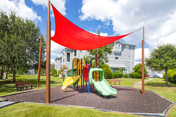 Tot lot play area - Courtney Station Apartments