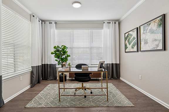 Wood-style flooring in select units - Emmersyn at Lone Tree