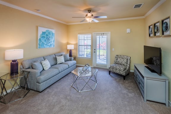 Delano at Cypress Creek nine-foot ceilings with crown molding
