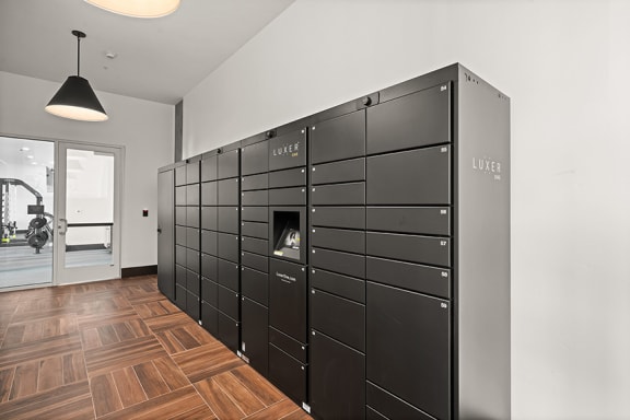 La Via electronic parcel locker system