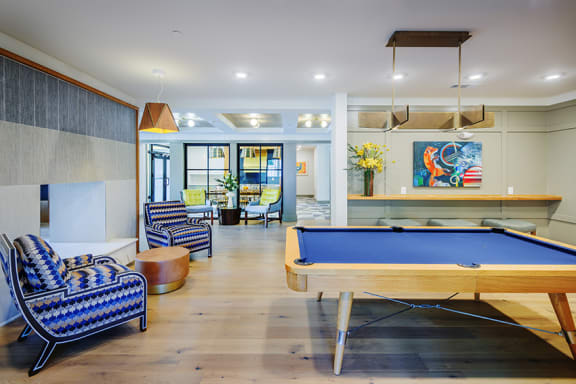 Pool table Element 29 apartments