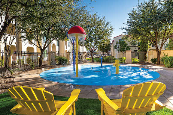 Splash pad - Almeria at Ocotillo