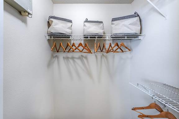 Walk-in closets available  - The Colony at Deerwood Apartments