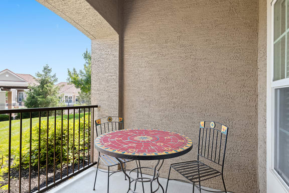 Cordillera Ranch Apartments - Extra large patios or balconies