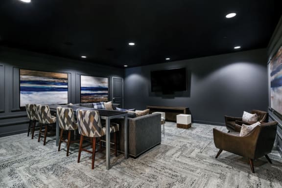 Urban Green - Theater room with gaming system