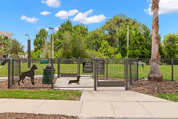 Dog park entryway - Bonterra Parc