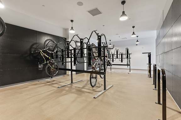Bike storage - Willow Apartments