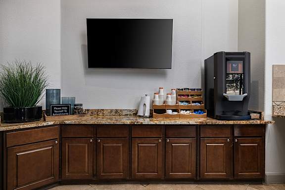Residents coffee cafe - Monterra Las Colinas Apartments