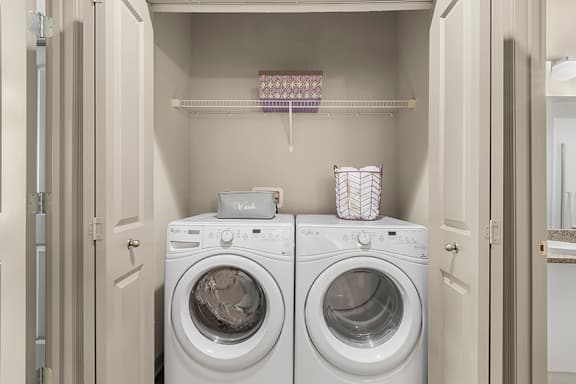 Washer/dryers in every unit - Bonterra Parc