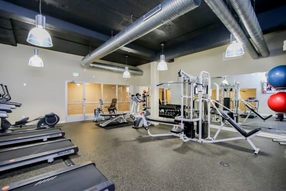 Harbor Hill Apartments fitness center