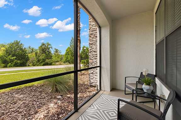 Balcony/patio in most apartment homes - Bonterra Parc