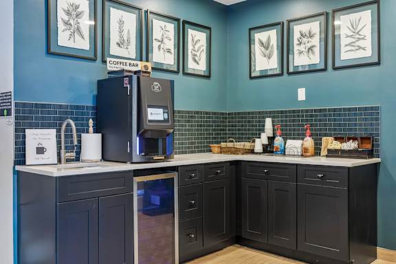 Resident coffee bar - Avenel at Montgomery Square