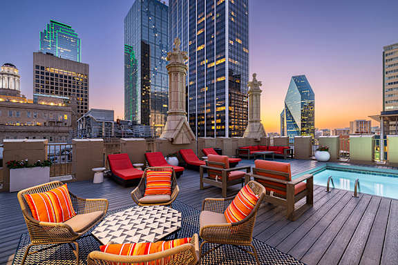 Complimentary Wi-Fi in the lobby, the rooftop a - The Kirby