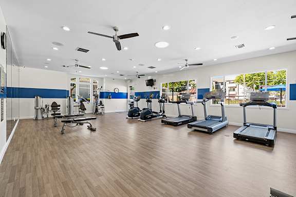 Resident fitness center - Preserve at Blue Ravine