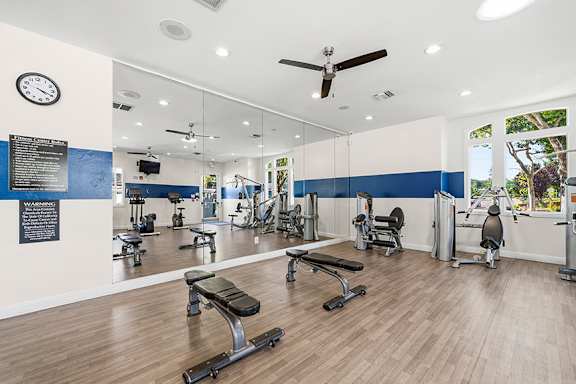State-of-the-art fitness center - Preserve at Blue Ravine