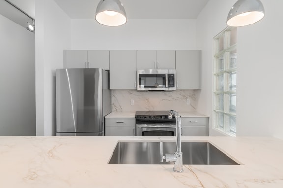 Custom cabinetry in kitchen and bathroom in a variety of finishes - Main 3 Downtown