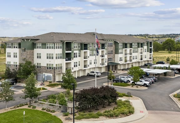 Attached garages and carports available - Enclave at Cherry Creek