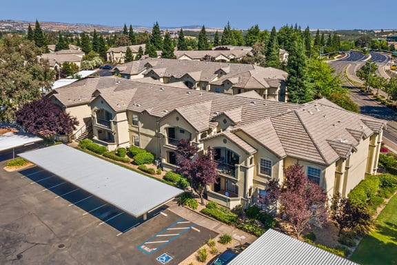 Reserved covered parking - Willow Spring Apartments