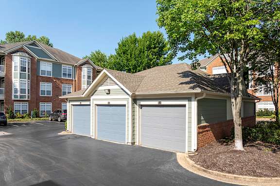 Detached garages available - Belle Harbour Apartments