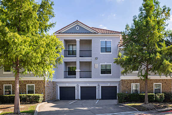 Attached garages in select units - DeLayne at Twin Creeks