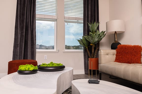 2-inch wood-style blinds - NOVA at Green Valley
