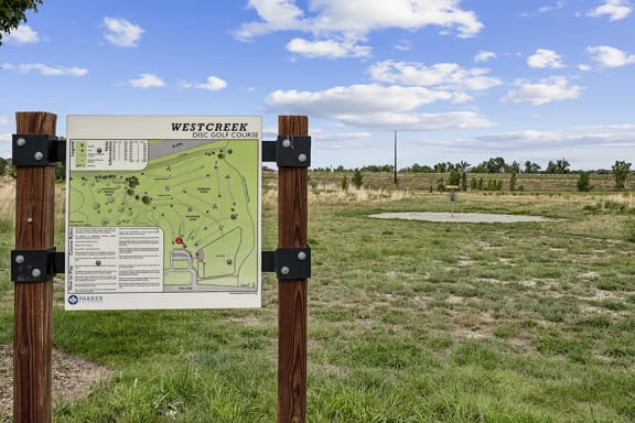 Frisbee golf course next door - Enclave at Cherry Creek