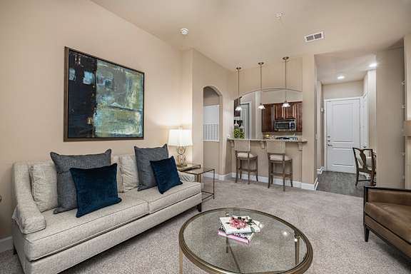 Soaring 10-foot ceiling - Monterra Las Colinas Apartments