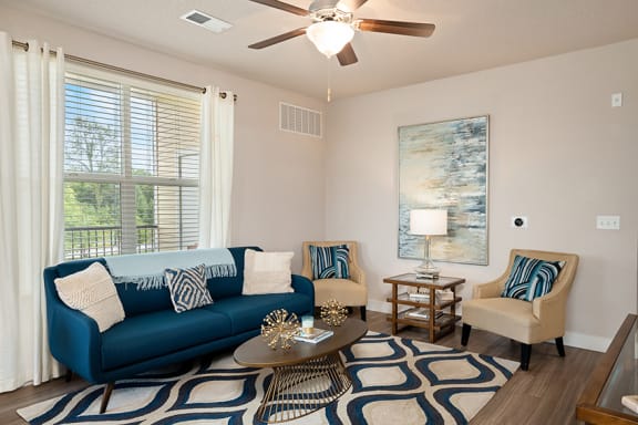 The Haven at Shoal Creek high ceilings