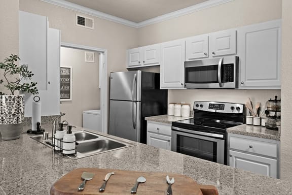 Upgraded kitchen cabinetry - Willow Spring Apartments