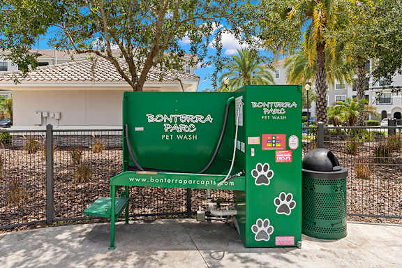 Pet washing station - Bonterra Parc