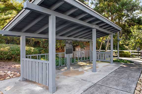 Bike storage area - Evergreen Lenox Park Apartments