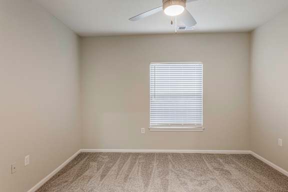 Lighted ceiling fans in bedrooms* - Lantern Woods Apartments