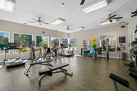 Mountain Shadows Apartments - 24-hour fully-equipped fitness Center